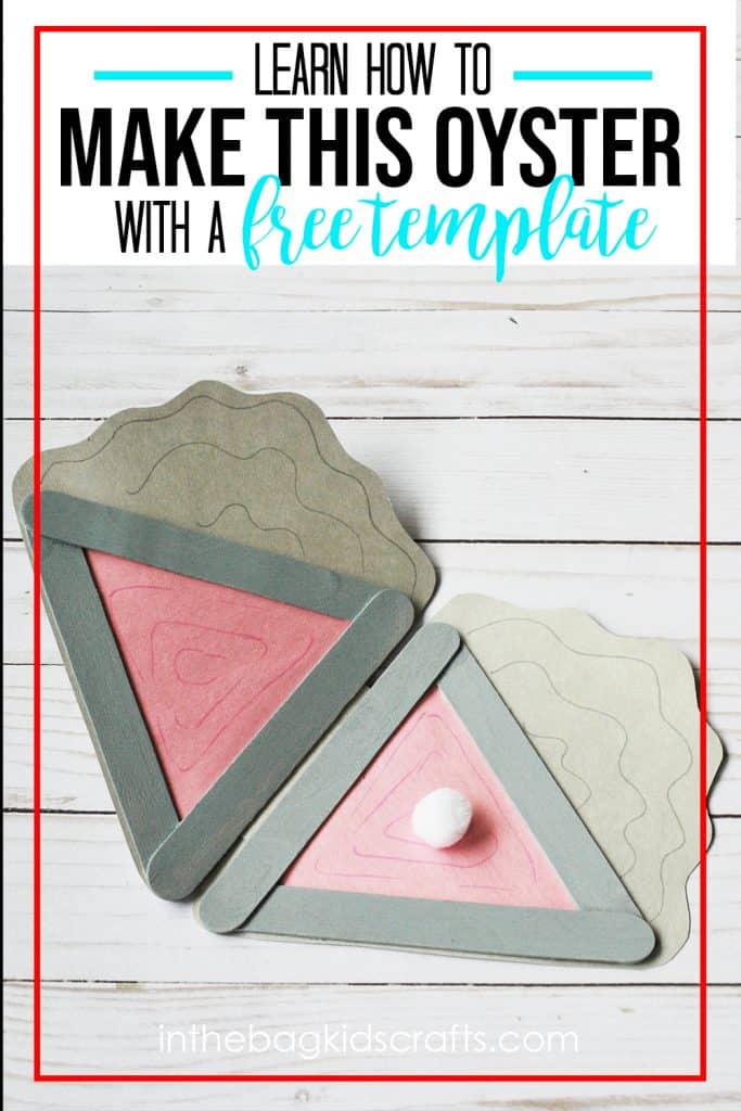 OYSTER CRAFT FOR KIDS 