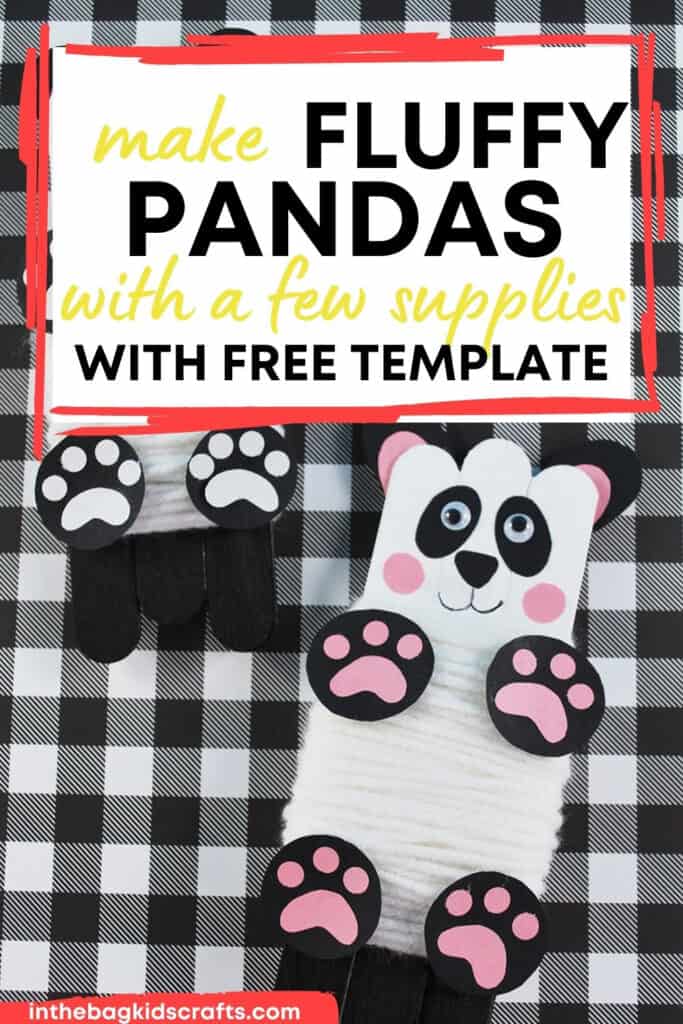 PANDA CRAFT FOR KIDS 