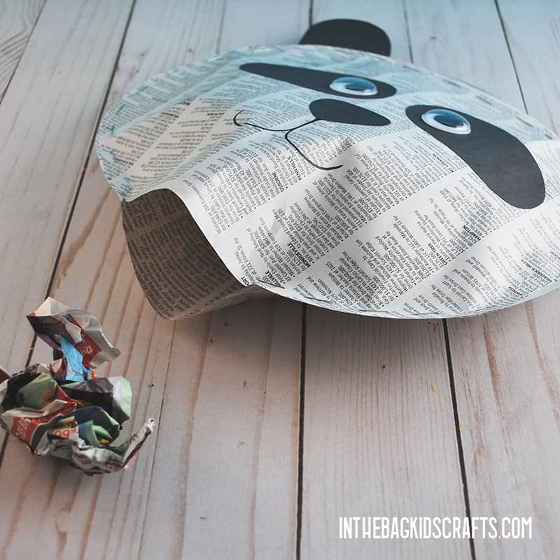 PANDA CRAFT FOR KIDS STEP 6