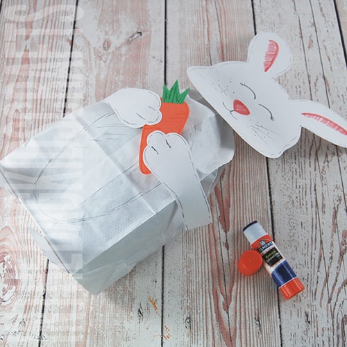 Rabbit craft step 6