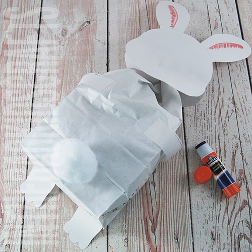 Rabbit craft step 7