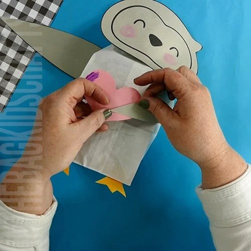 owl craft step 8