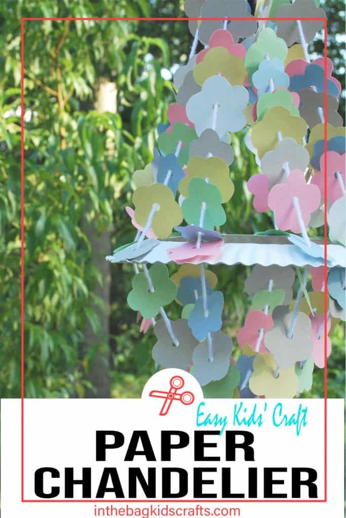 PAPER CHANDELIER CRAFT 