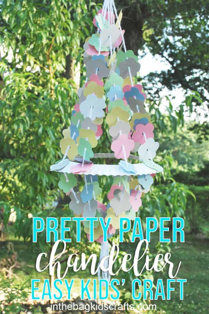 PAPER CHANDELIER CRAFT 