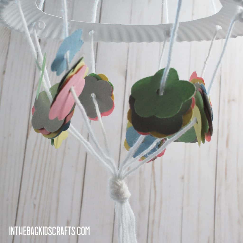 PAPER CHANDELIER STEP 6
