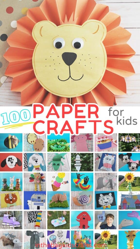 100 Paper Crafts for Kids 