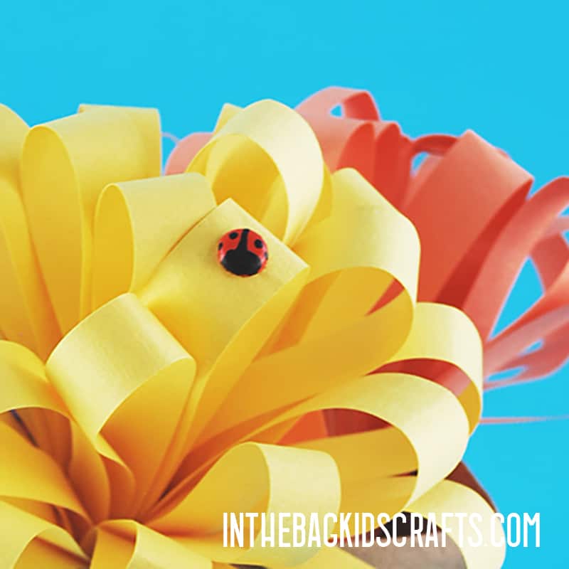 VERY EASY PAPER FLOWERS STEP 5