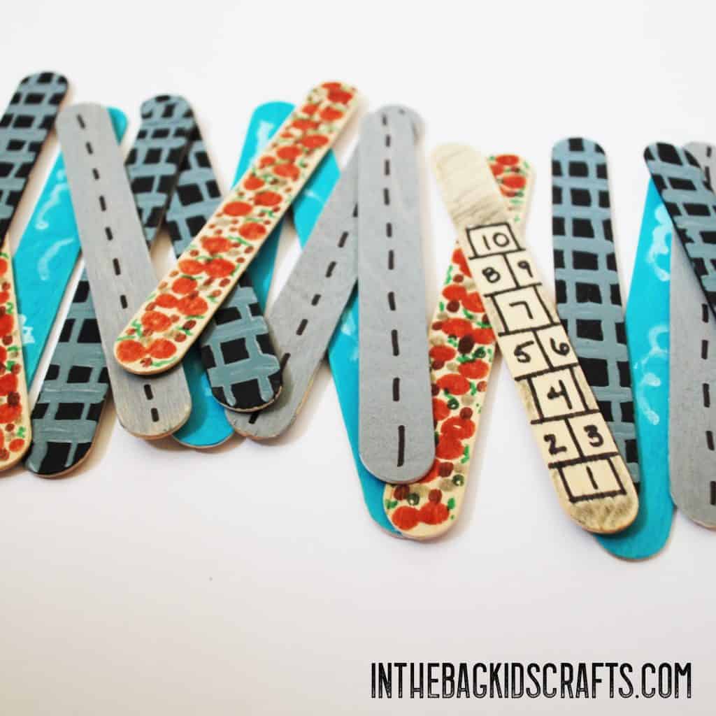 TRAIN TRACK CRAFT IDEAS