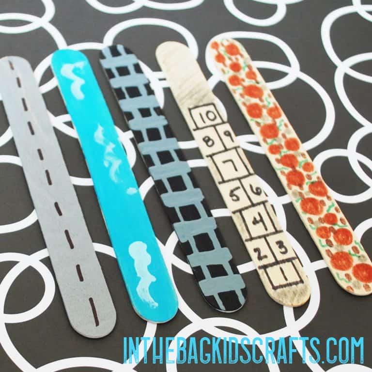TRAIN TRACK CRAFT IDEA