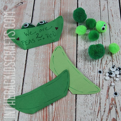 PEAS IN A POD CRAFT STEP 4