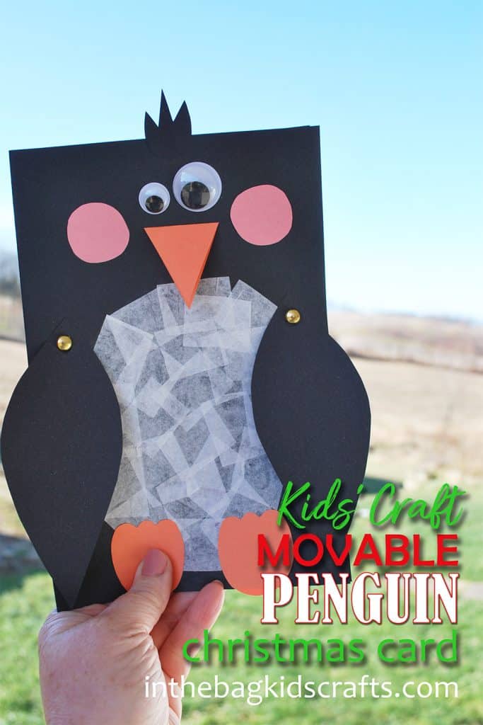 Penguin Christmas Card 