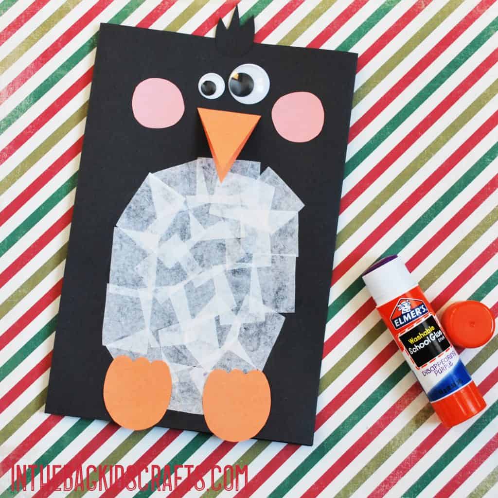 penguin card step 2