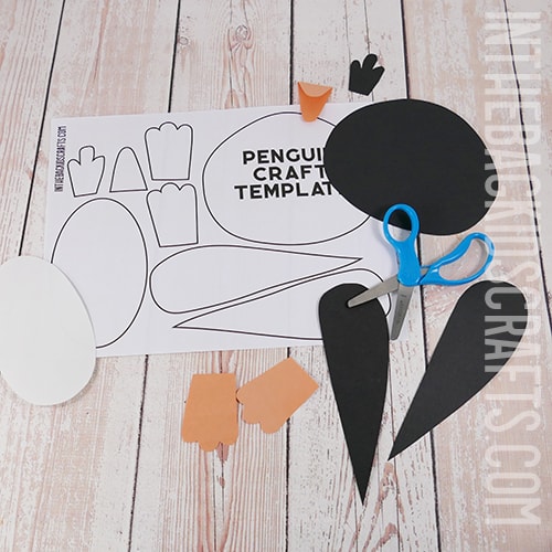 PENGUIN CRAFT FOR KIDS STEP 2