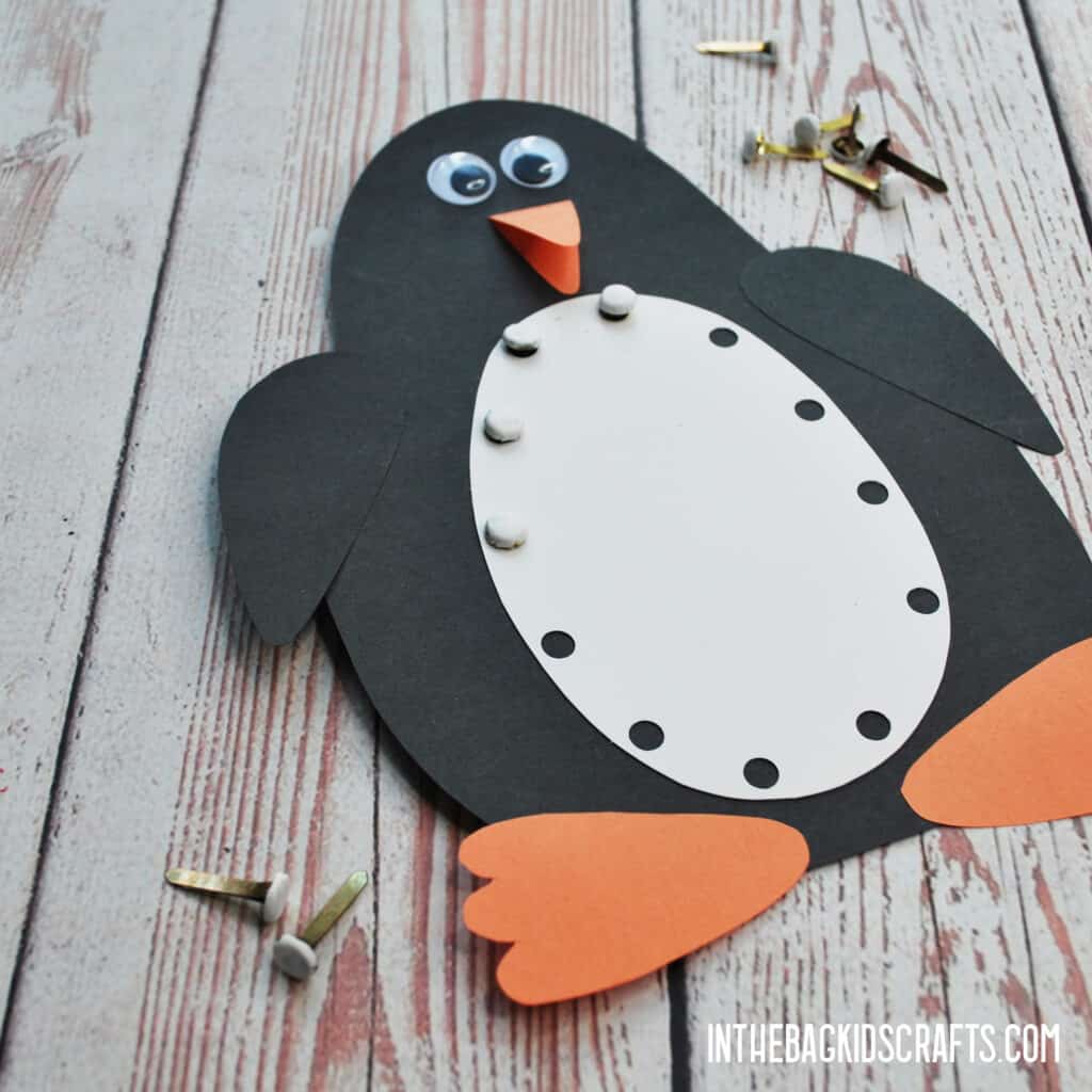 PENGUIN CRAFT FOR KIDS STEP 4