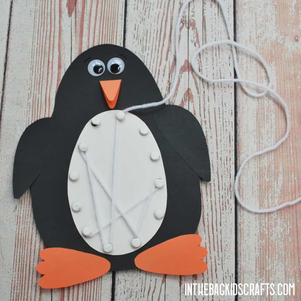 PENGUIN CRAFT FOR KIDS STEP 4