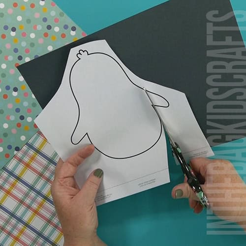 penguin craft step 1