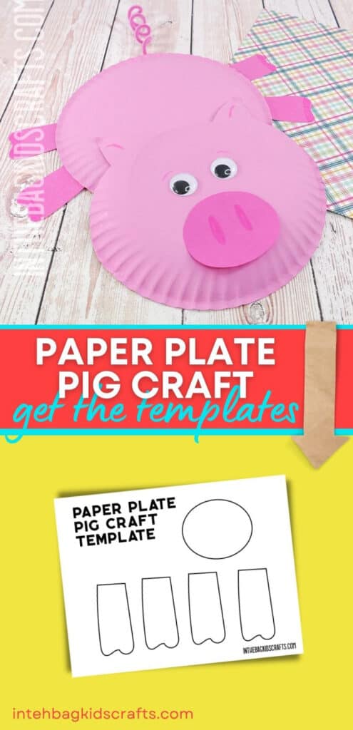 Easy Paper Plate Pig Craft for Kids 