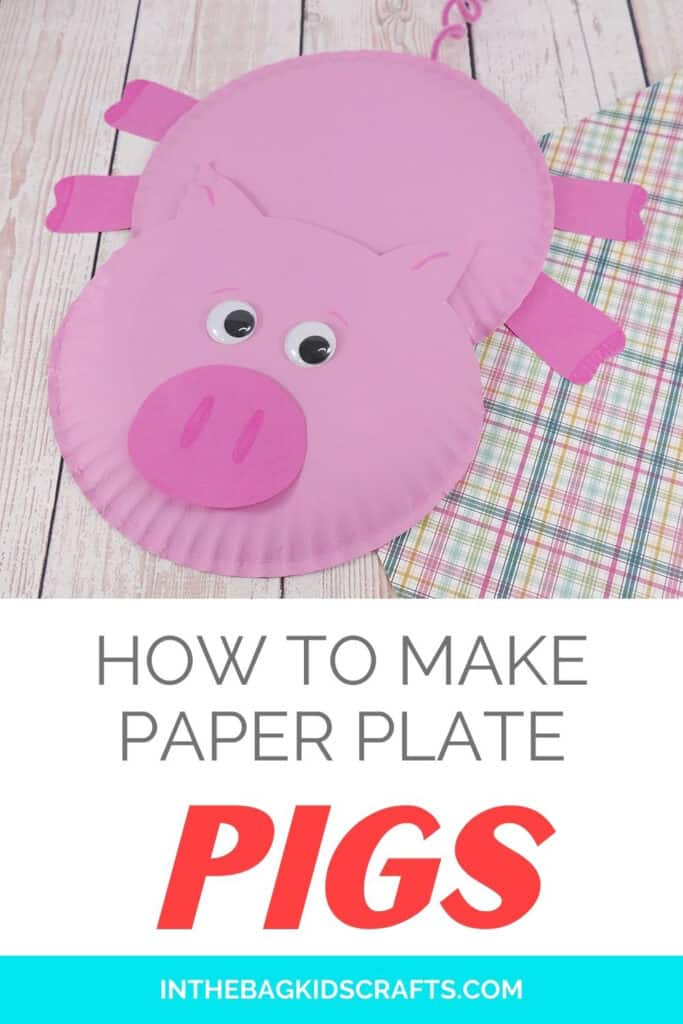 Easy Paper Plate Pig Craft for Kids 