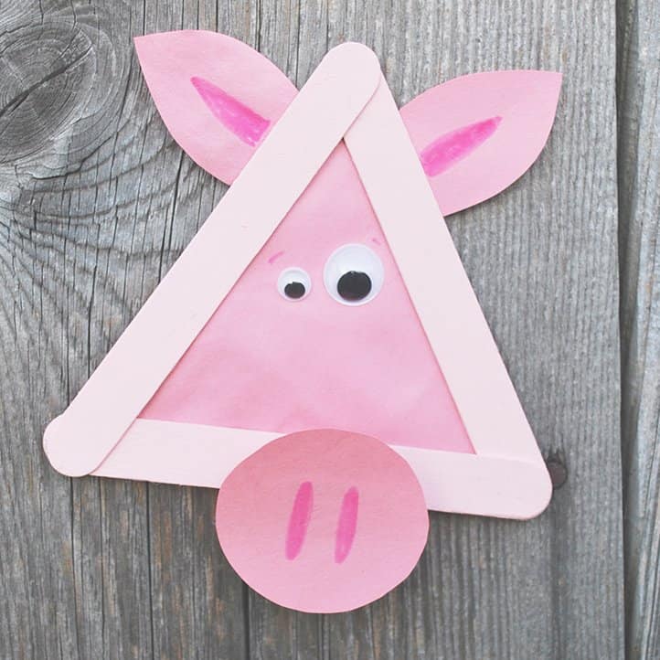 PIG CRAFT FOR KIDS 