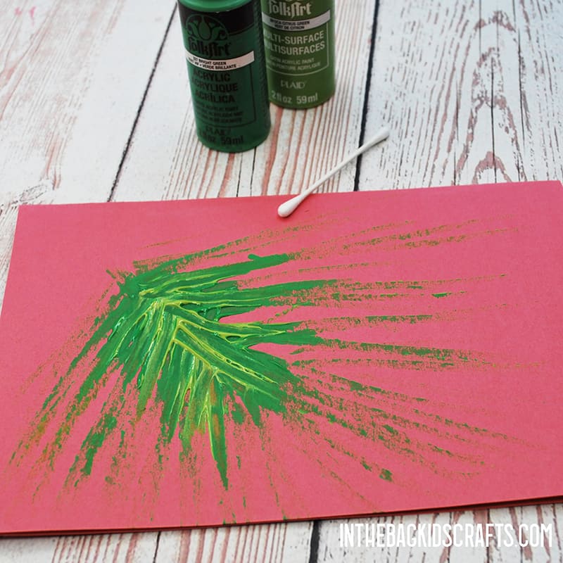 CHRISTMAS CARD FOR KIDS TO MAKE STEP 2