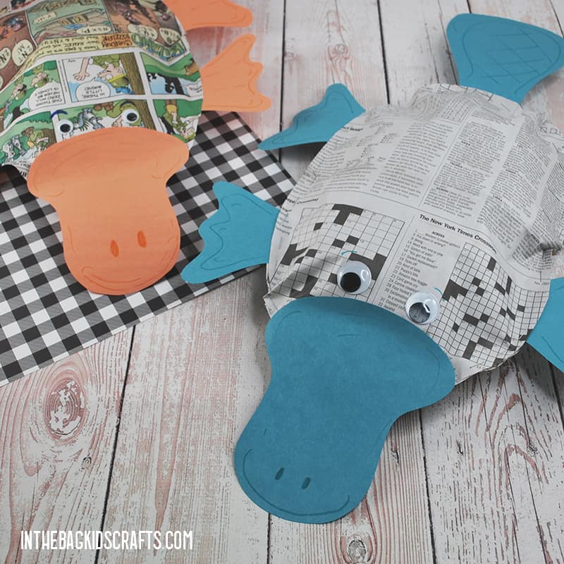 PLATYPUS CRAFT FOR KIDS