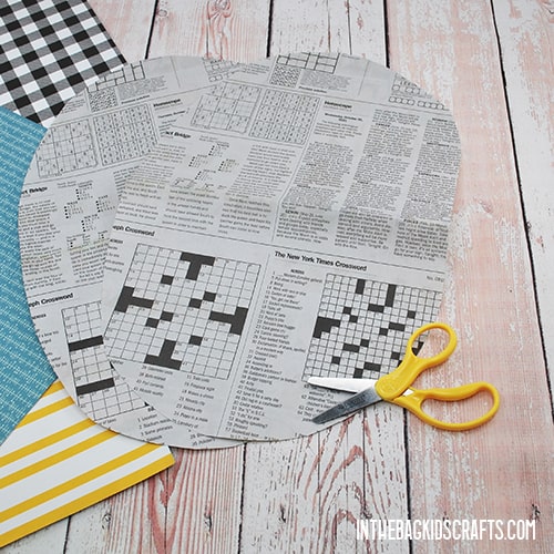 PLATYPUS CRAFT FOR KIDS STEP 1