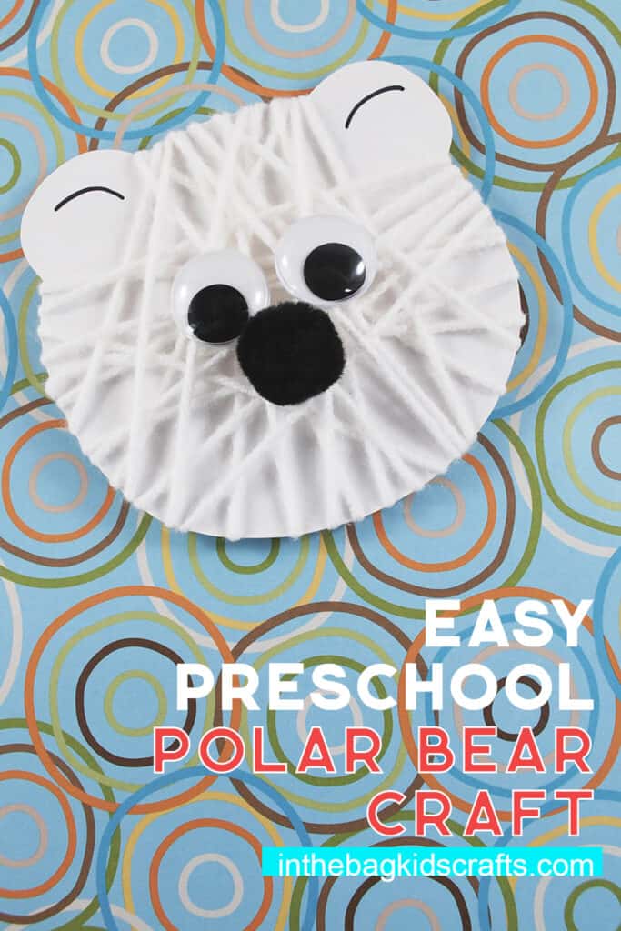 POLAR BEAR CRAFT FOR KIDS 