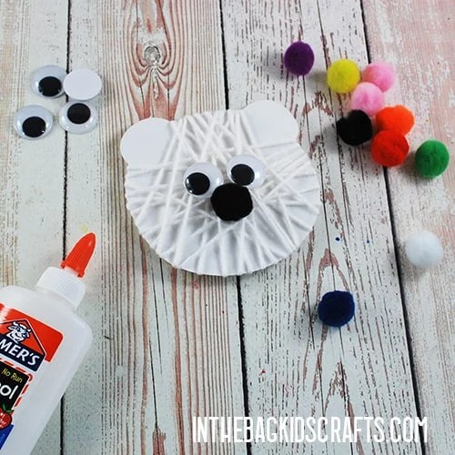 PRESCHOOL POLAR BEAR CRAFT STEP 3