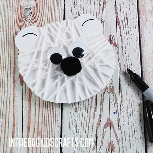 PRESCHOOL POLAR BEAR CRAFT STEP 4