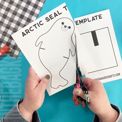 harp seal craft step 3