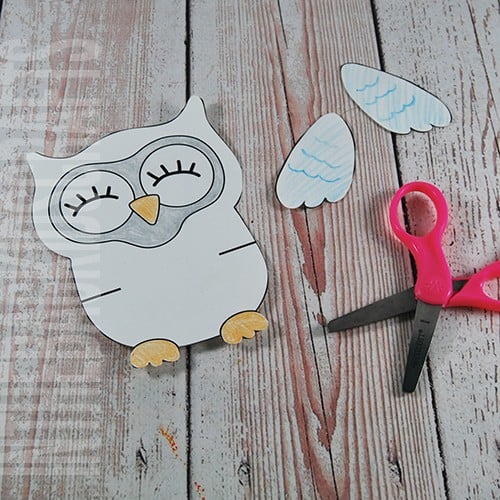 Owl Craft step 3