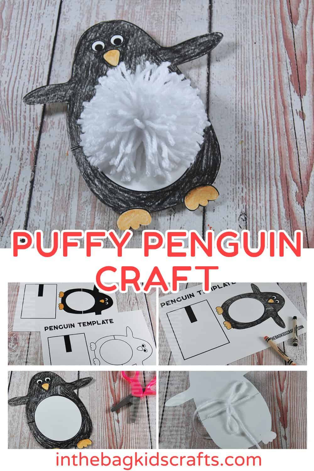 adorable penguin craft for kids 