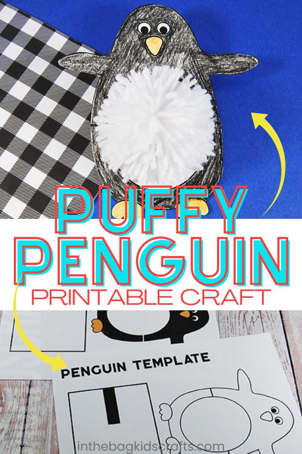 simple penguin craft for kids 