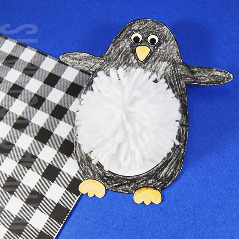 penguin craft for kids free printable 