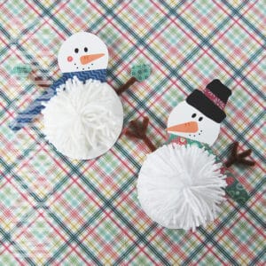 snowman craft for kids