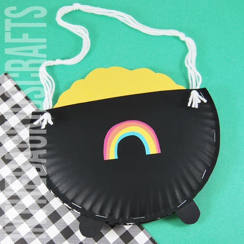 Pot of Gold Craft for Kids for St. Patrick's Day