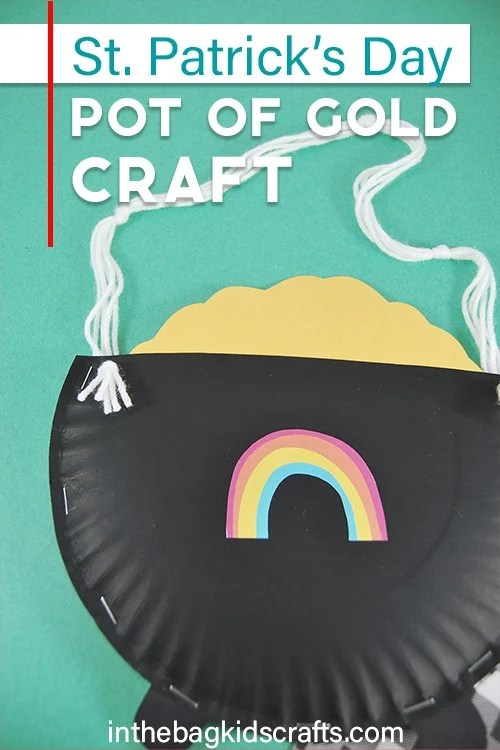 St. Patrick's Day Pot of Gold Craft 