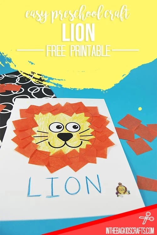 Easy Lion Craft 