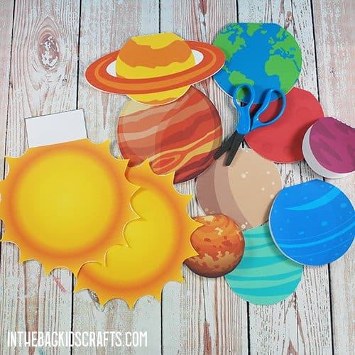 FREE PRINTABLE SOLAR SYSTEM CUT OUTS STEP 2