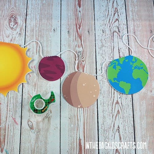 FREE PRINTABLE SOLAR SYSTEM CUT OUTS STEP 4