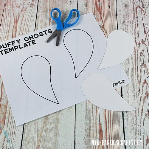 PUFFY GHOST CRAFT STEP 1