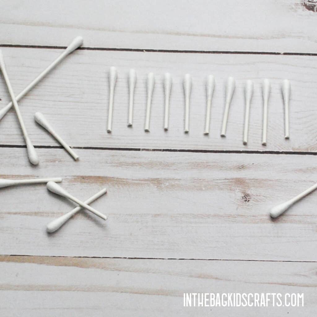 MATH MANIPULATIVES TO USE AT HOME Q-TIPS 