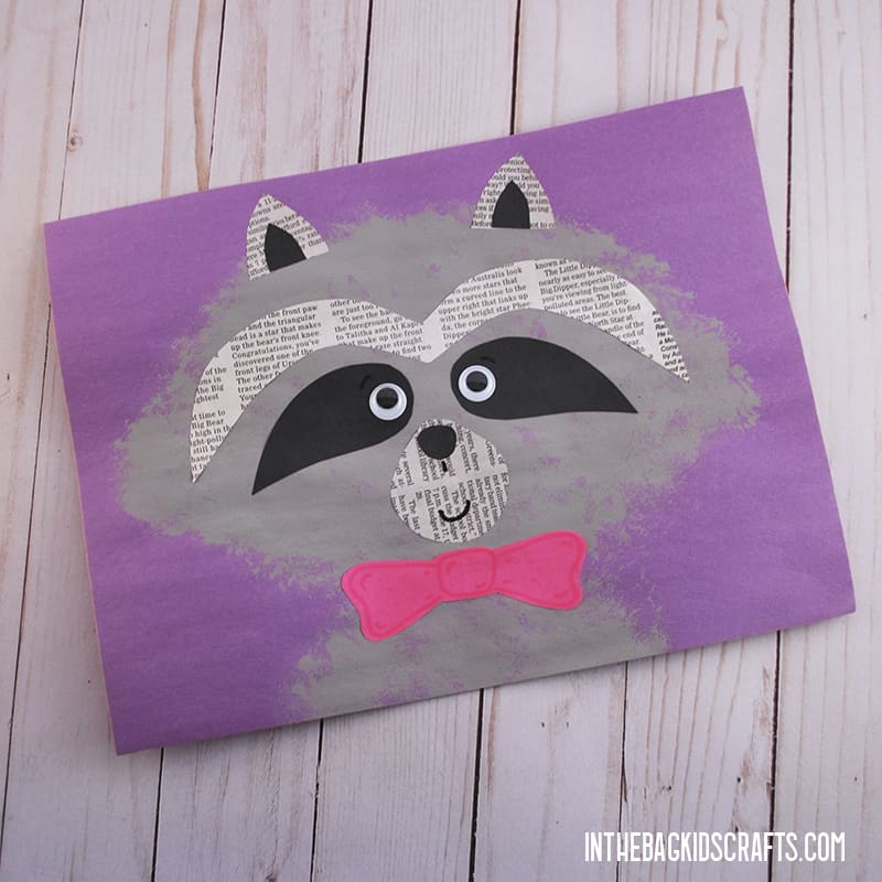 RACCOON CRAFT FOR KIDS