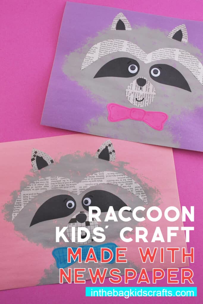 Raccoon Craft for Kids 