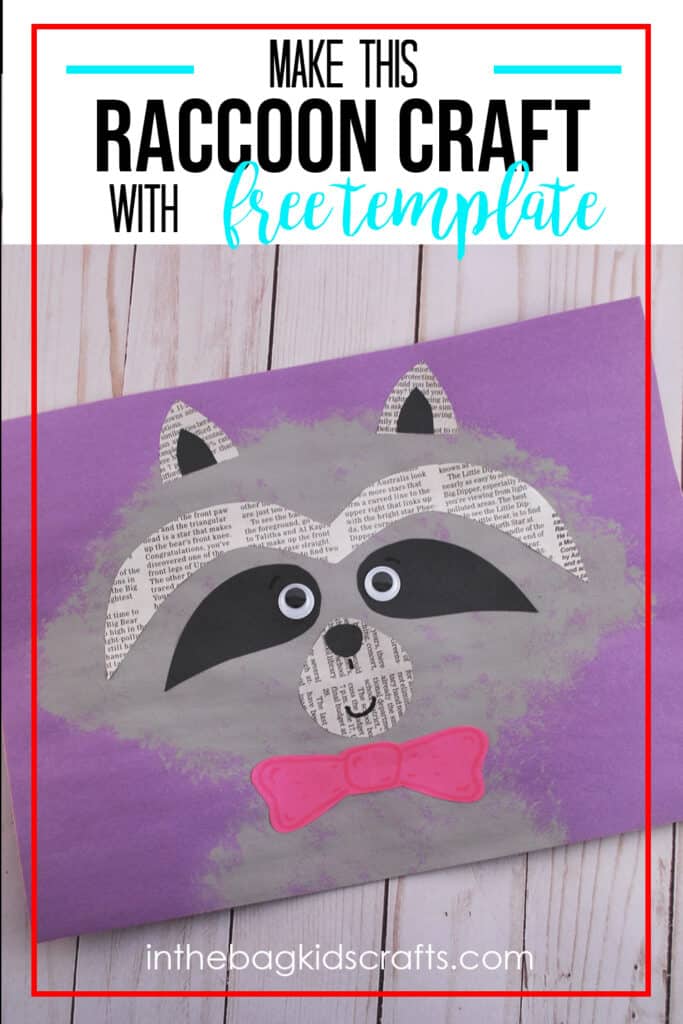 Raccoon Craft for Kids 