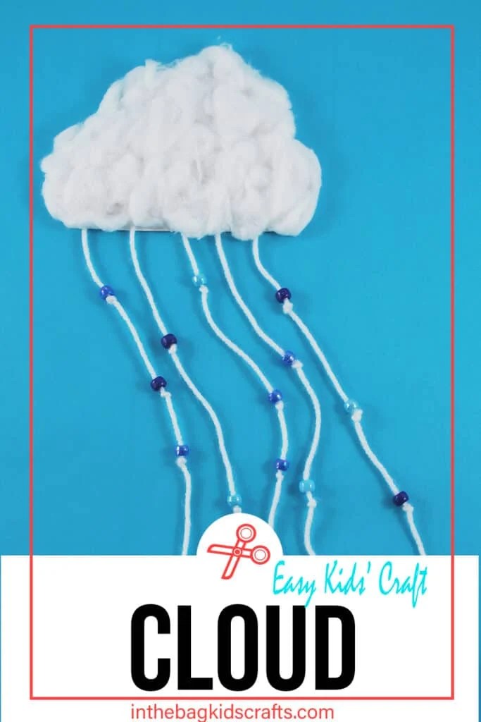 RAIN CLOUD CRAFT FOR KIDS 