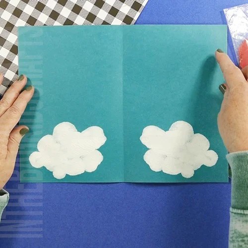 Easy Rainbow craft step 3