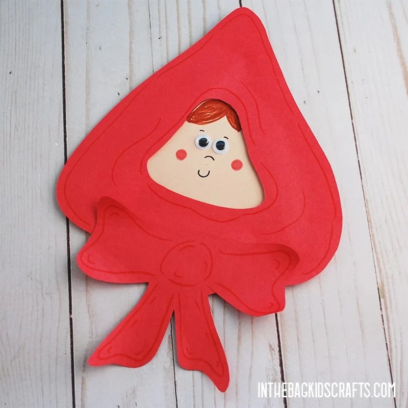 LITTLE RED RIDING HOOD CRAFTS
