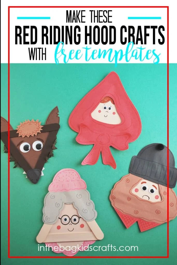 LITTLE RED RIDING HOOD CRAFTS 