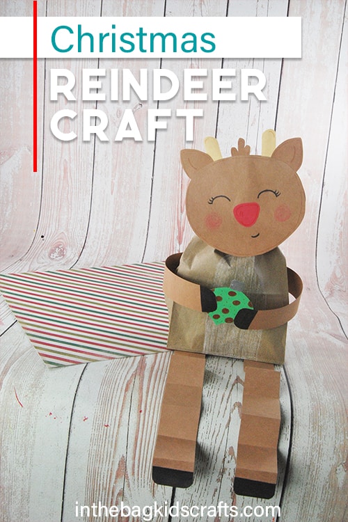 Christmas reindeer craft for kids 